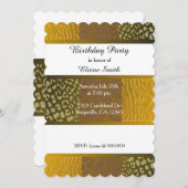 Aardbeien van de aarde kaart (Voorkant / Achterkant)