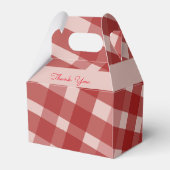 Aardbeien Verjaardagsfeest Koekjes Plaid Bedankdoosjes (Achterkant)