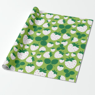 Aardbeien Verpakkingspapier Cadeaupapier