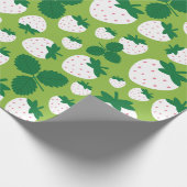 Aardbeien Verpakkingspapier Cadeaupapier (Hoek)