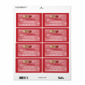 Aardbeien Verzendlabel (Full Sheet)