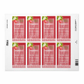 Aardbeien Verzendlabel (Full Sheet)