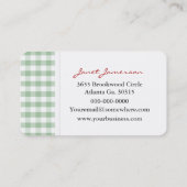 Aardbeien Visitekaartjes (Achterkant)