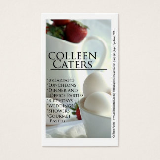 aardbeien visitekaartjes