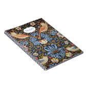 aardbeien Vogels Monogram William Morris Notitieboek (Rechterzijde)