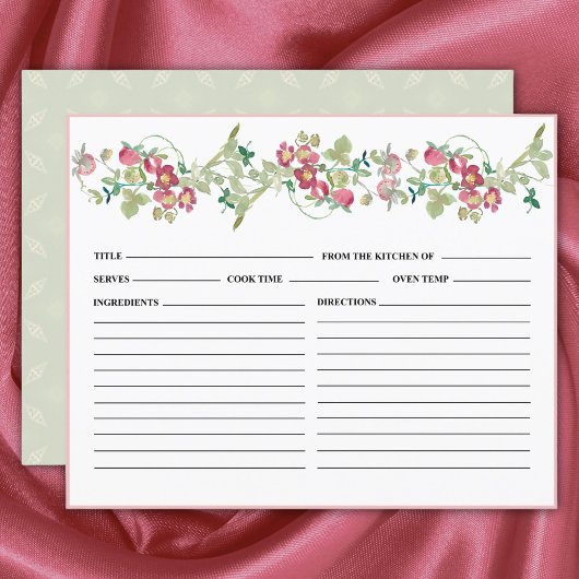 Aardbeien Vrijgezellenfeest Recept Kaart