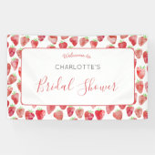 Aardbeien Vrijgezellenfeest Spandoek (Horizontaal)