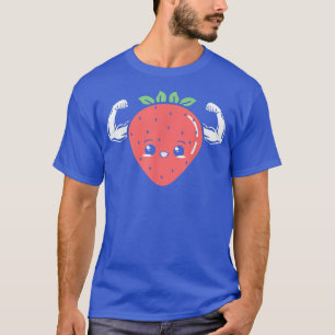 Aardbeien Vruchten Lover Vegan Vegetarian Healthy T-shirt