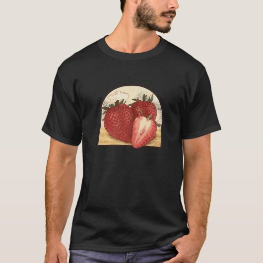 Aardbeien  vruchtenaardbeien VoedingsDelicio T-shirt (Voorkant)