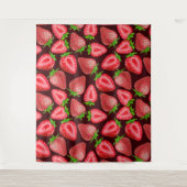 Aardbeien Wandkleed (Voorkant)