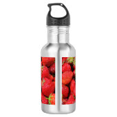 Aardbeien Waterfles (Achterkant)