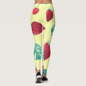 Aardbeien Watermeloen Leggings (Achterkant)