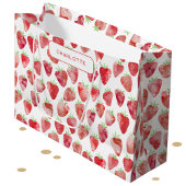 Aardbeien Waterverf op maat Groot Cadeauzakje