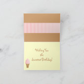 Aardbeien Zacht Serve Kaart (Binnen)