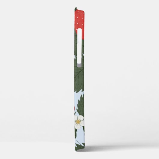 Aardbeien: zomerfruit patroon ontwerp. Case-Mate iPhone case (Achterkant / Links)