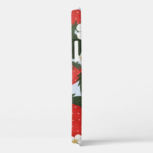 Aardbeien: zomerfruit patroon ontwerp. Case-Mate iPhone case (Achterkant / Rechts)
