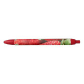Aardbeien Zwarte Inkt Pen (Voorkant)