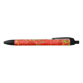 Aardbeien Zwarte Inkt Pen (Bovenkant)