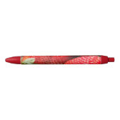 Aardbeien Zwarte Inkt Pen (Voorkant)