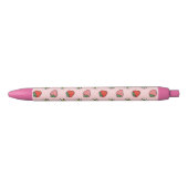 Aardbeien Zwarte Inkt Pen (Voorkant)