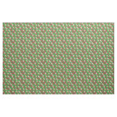 Aardbeienachtergrondpatroonstructuur Stof (Yard (91,4 cm))