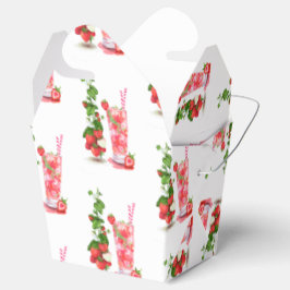 Aardbeienappelsap Drink Ventilator Vruchten Bedankdoosjes