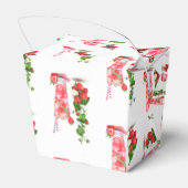 Aardbeienappelsap Drink Ventilator Vruchten Bedankdoosjes (Achterkant)