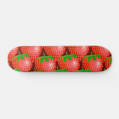 Aardbeienbehangpapier Persoonlijk Skateboard (Horizontaal)