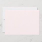 Aardbeienbes Eerste Verjaardag Foto uitnodiging (Achterkant)