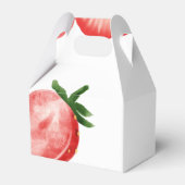 aardbeienbes-zoet Baby shower Bedankdoosjes (Achterkant)