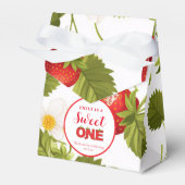 Aardbeienbes Zoete Verjaardag| Berry First Bedankdoosjes (Voorkant Zijde)
