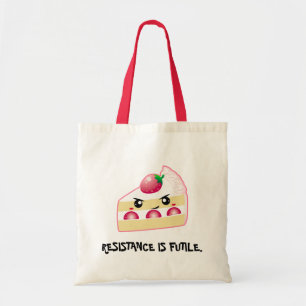 Aardbeienbeslag: Weerstand (aanpasbaar) Tote Bag