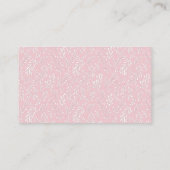 Aardbeienbessen Dweet Baby shower Diaper Raffle Informatiekaartje (Achterkant)