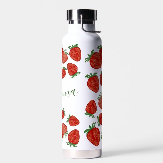 Aardbeienbessen Zoet Fruit Vers Waterfles (Links)