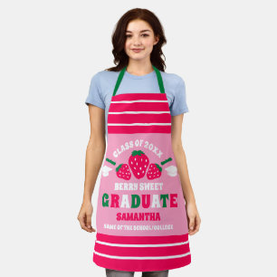 Aardbeienbessenzoet Afstuderen Schort