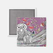 Aardbeienbezit Magneet (Voorkant / Achterkant)