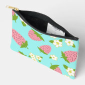 Aardbeienbloem Make-up / Potlood Bag Etui (Open)