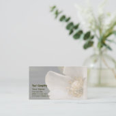 Aardbeienbloem Visitekaartje (Staand voorkant)