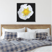 Aardbeienbloesem uitgerekt doek canvas afdruk (Insitu (Slaapkamer))