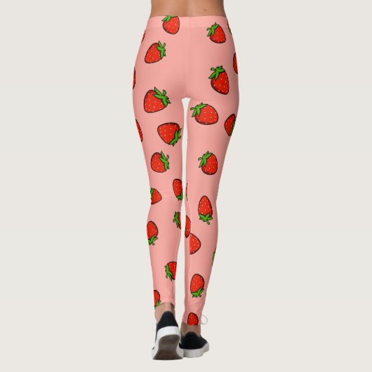 aardbeienbomen Leggings (Achterkant)