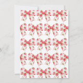 Aardbeienboog verjaardag kaart (Achterkant)