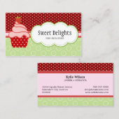 Aardbeienbrood bakkerij visitekaartje (Voorkant / Achterkant)