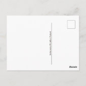 Aardbeienbroodsnoepjes dessert postkruising briefkaart (Achterkant)