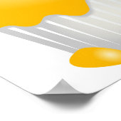 Aardbeienbuns Poster (Hoek)