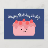 AardbeienCake Briefkaart (Voorkant)