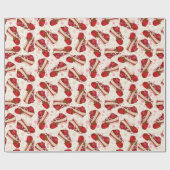 AardbeienCake Cadeaupapier (Vlak)