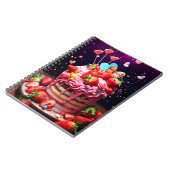 AardbeienCake Notitieboek (Linkerzijde)