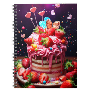 AardbeienCake Notitieboek