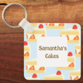 AardbeienCake Sleutelhanger (Voorkant)