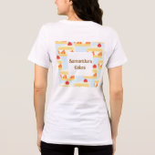 AardbeienCake Tri-Blend Shirt (Achterkant)